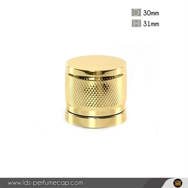 Forma cilindrică a capacului de aluminiu